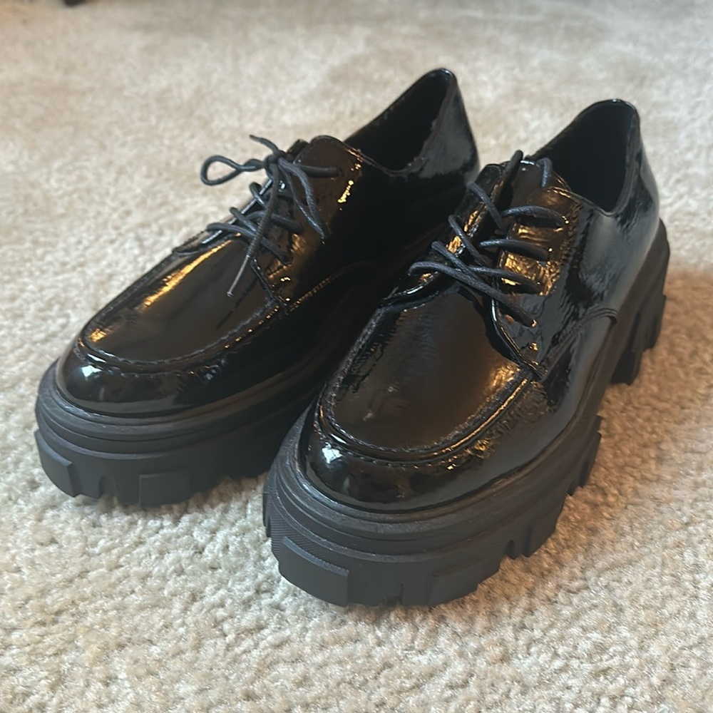 ASOS Lugged Platform Oxfords